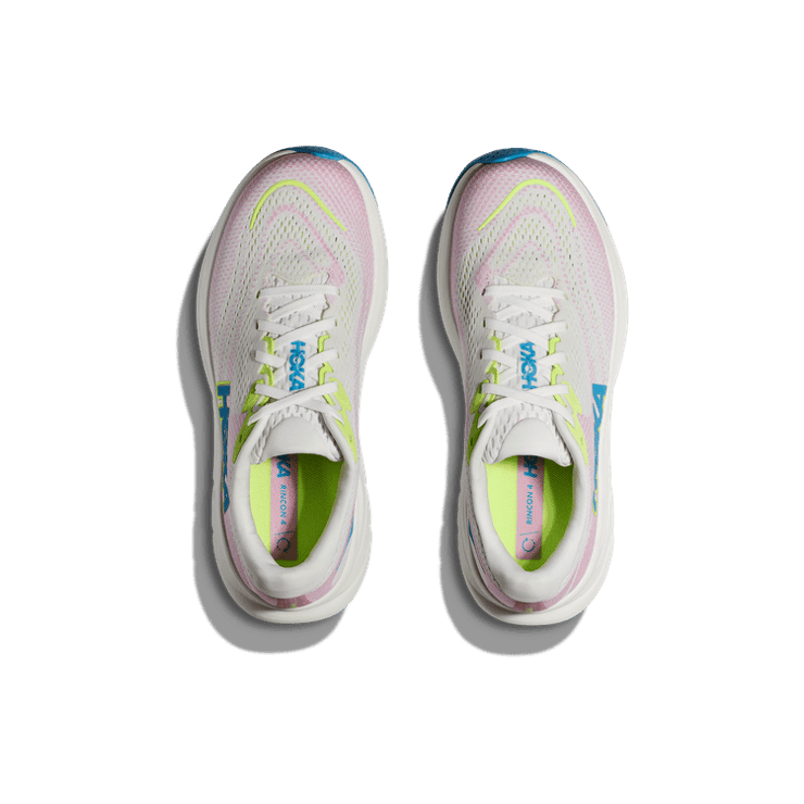 Hoka One One Rincon 4 Wide Pink White (W) Angle 0