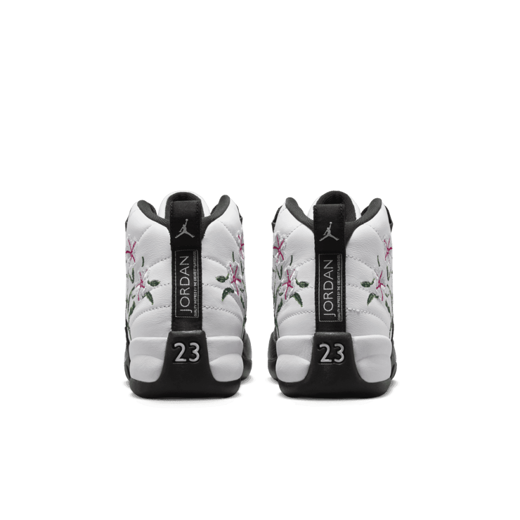 Air Jordan 12 Retro Floral (GS) Angle 3