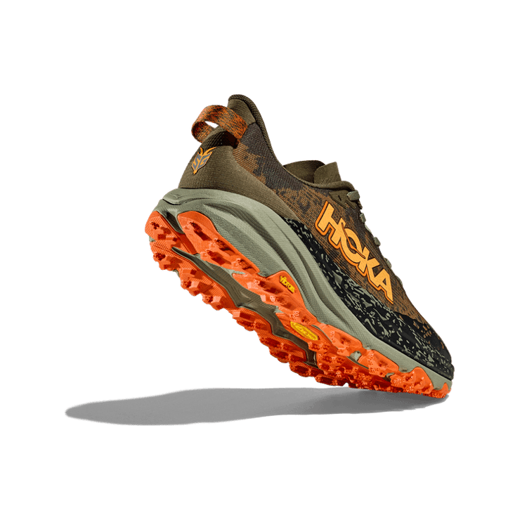 Hoka One One Speedgoat 6 Antique Olive Squash Angle 2