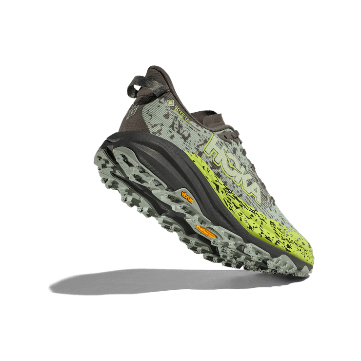 Hoka One One Speedgoat 6 Gore-Tex Slate Aloe Vera Angle 2