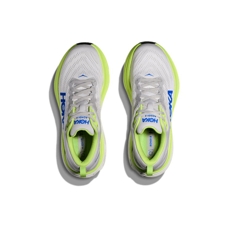 Hoka One One Bondi 8 Stardust lettuce Angle 0