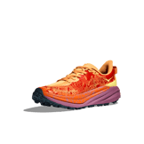 Hoka One One Speedgoat 6 Wide Orange Angle 1