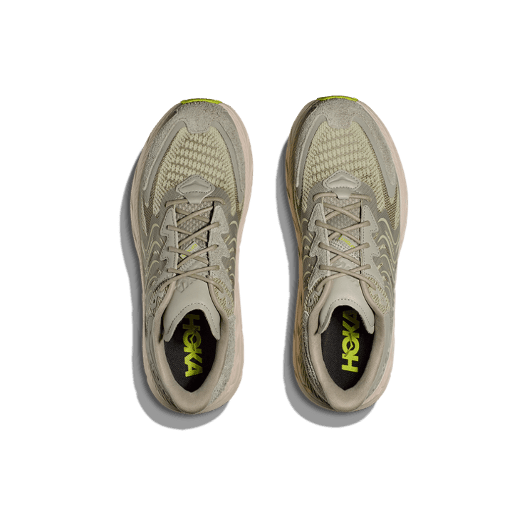 Hoka One One Clifton LS Barley Oat Milk Angle 0