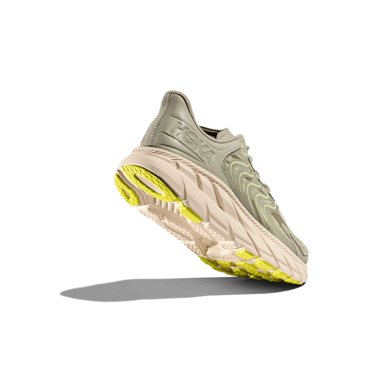 Hoka One One Clifton LS Barley Oat Milk Angle 2