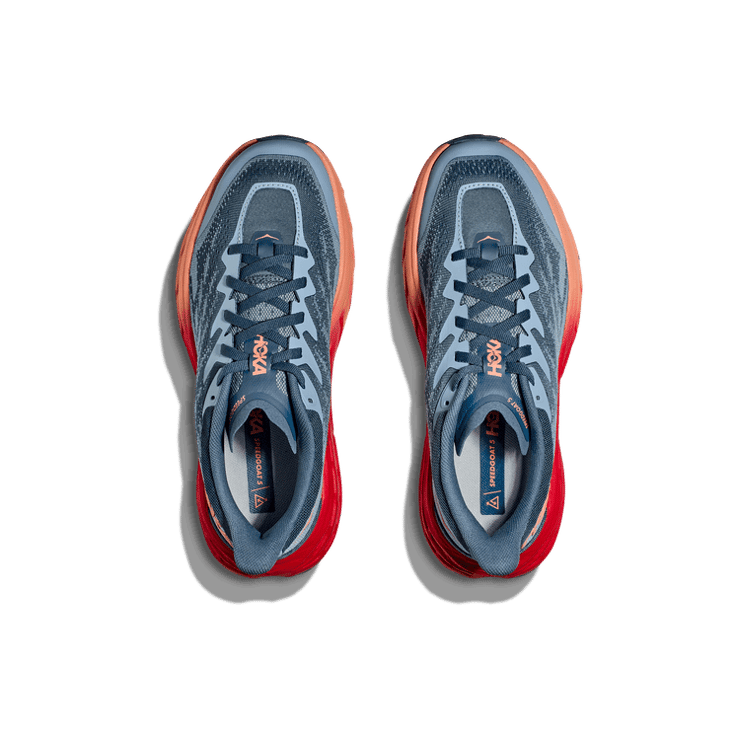 Hoka One One Speedgoat 5 Real Teal Papaya (W) Angle 0