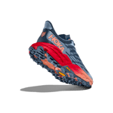 Hoka One One Speedgoat 5 Real Teal Papaya (W) Angle 2