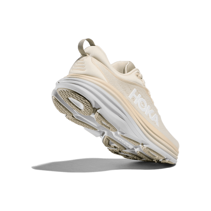 Hoka One One Bondi 8 Oat Milk Barley Angle 2