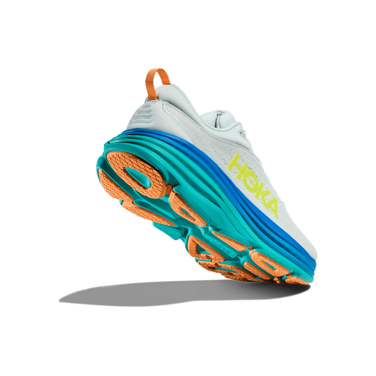 Hoka One One Bondi 8 Ice Flow Bit Of Blue Angle 2