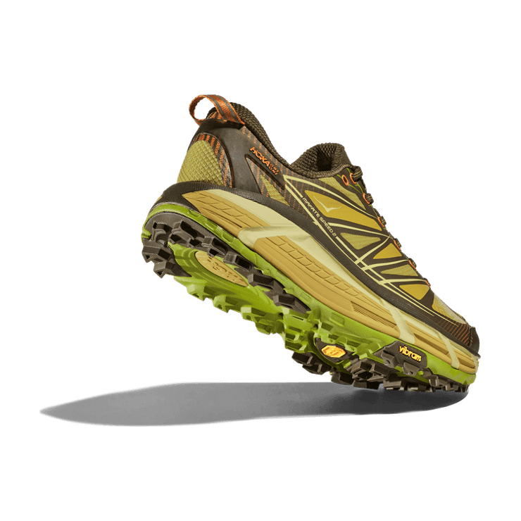 Hoka One One Mafate Speed 2 Dark Olive Angle 2