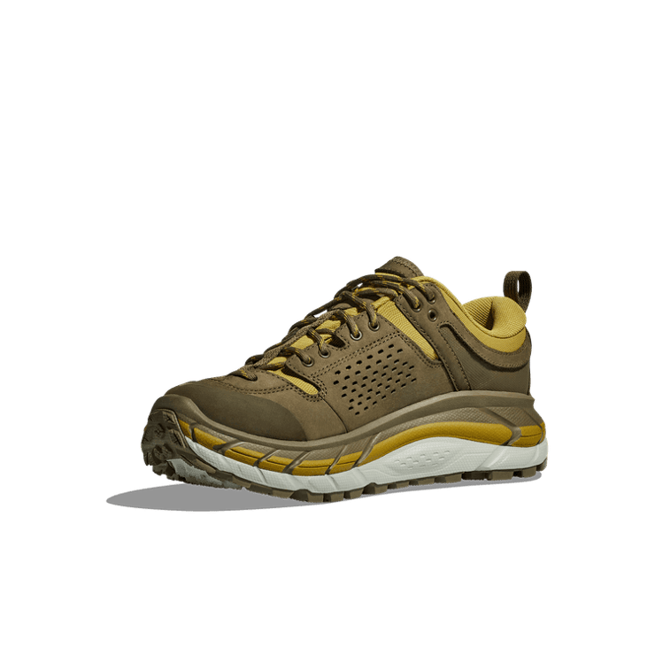 Hoka One One Tor Ultra Dark Olive Mercury Angle 1