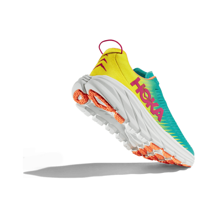 Hoka One One Rincon 3 'Ceramic Evening Primrose' Angle 2