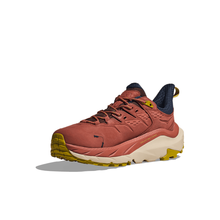 Hoka One One Kaha 2 Hot Sauce Shifting Sand Angle 1