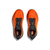 Hoka One One Clifton 9 Flame Vibrant Orange Angle 0