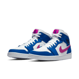 Jordan 1 Mid Hyper Royal Hyper Violet Angle 2