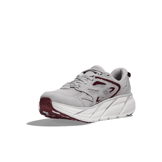 Hoka One One Clifton L Embroidery Lunar Rock Cabernet Angle 1