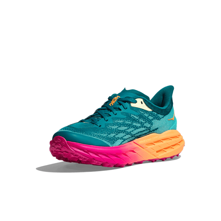 Hoka One One Speedgoat 5 Deep Lake Ceramic Angle 1