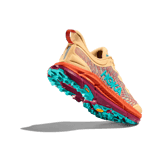 Hoka One One Mafate Speed 4 Orange Teal Angle 2