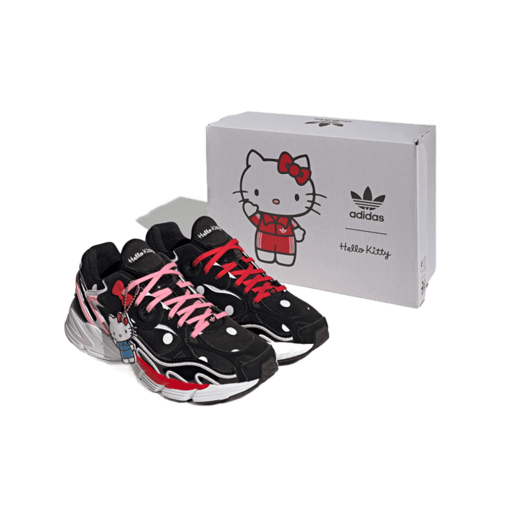 adidas Astir Hello Kitty Core Black Angle 0