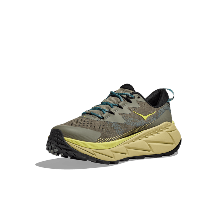 Hoka One One Skyline Float X 'Olive Haze Celery Root' Angle 1