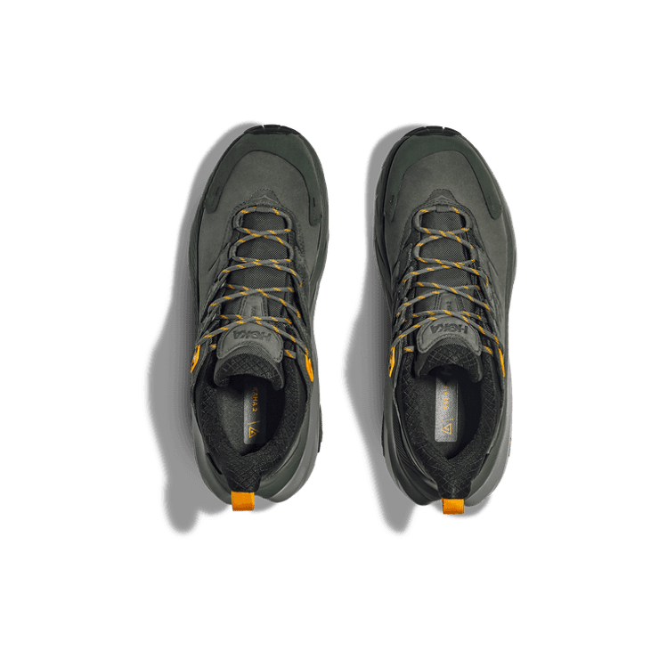 Hoka One One Kaha 2 Low GORE-TEX 'Thyme Radiant Yellow' Angle 0