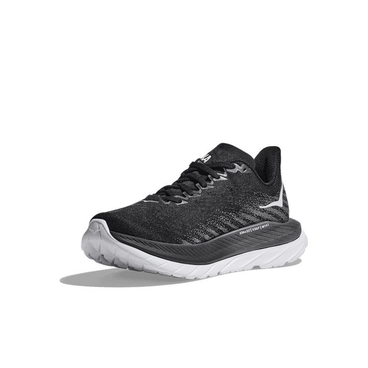 Hoka One One Mach 5 Black Castlerock Angle 0