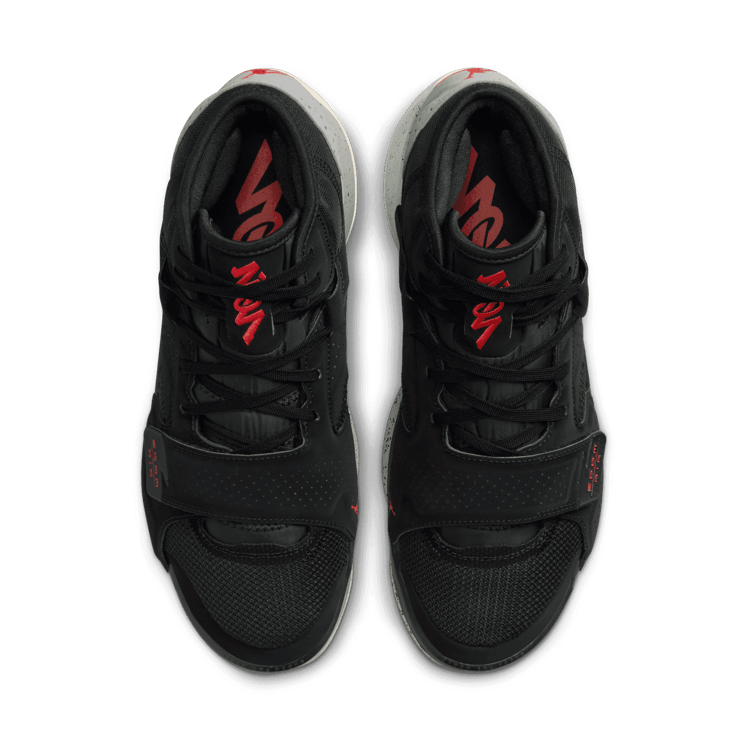 Jordan Zion 2 Black Light Smoke Grey Angle 1