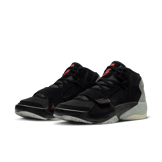 Jordan Zion 2 Black Light Smoke Grey Angle 2