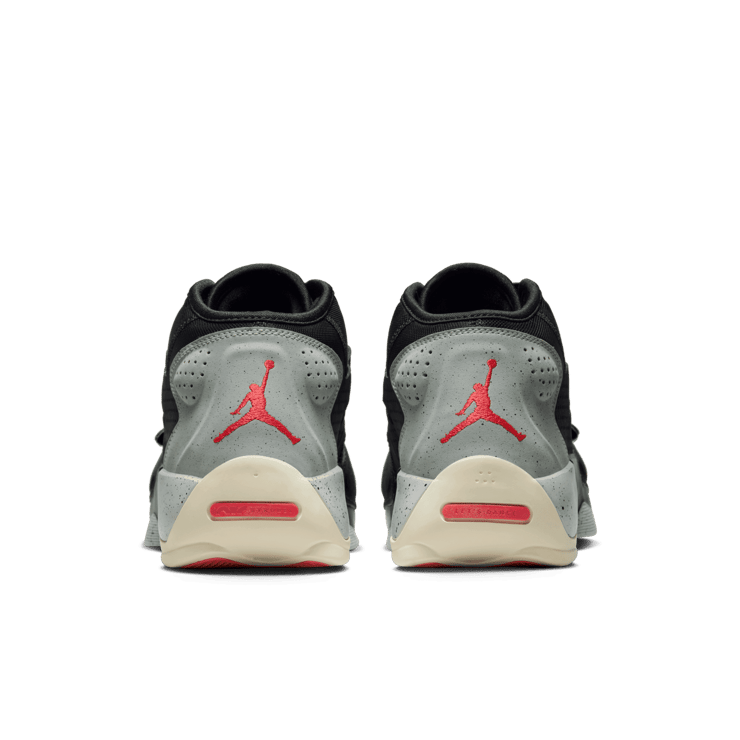 Jordan Zion 2 Black Light Smoke Grey Angle 3
