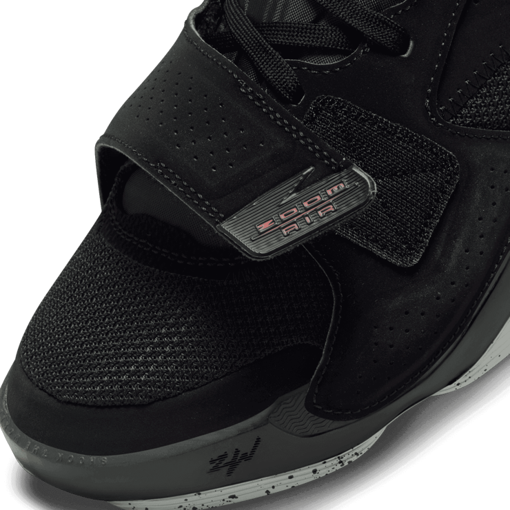 Jordan Zion 2 Black Light Smoke Grey Angle 6