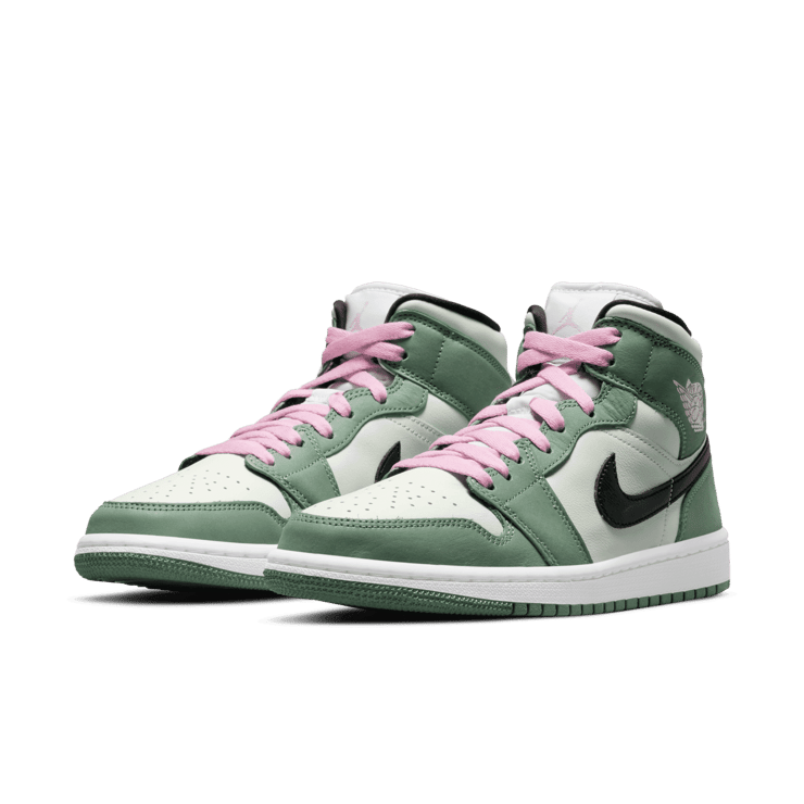 Jordan 1 Mid Dutch Green (W) Angle 2