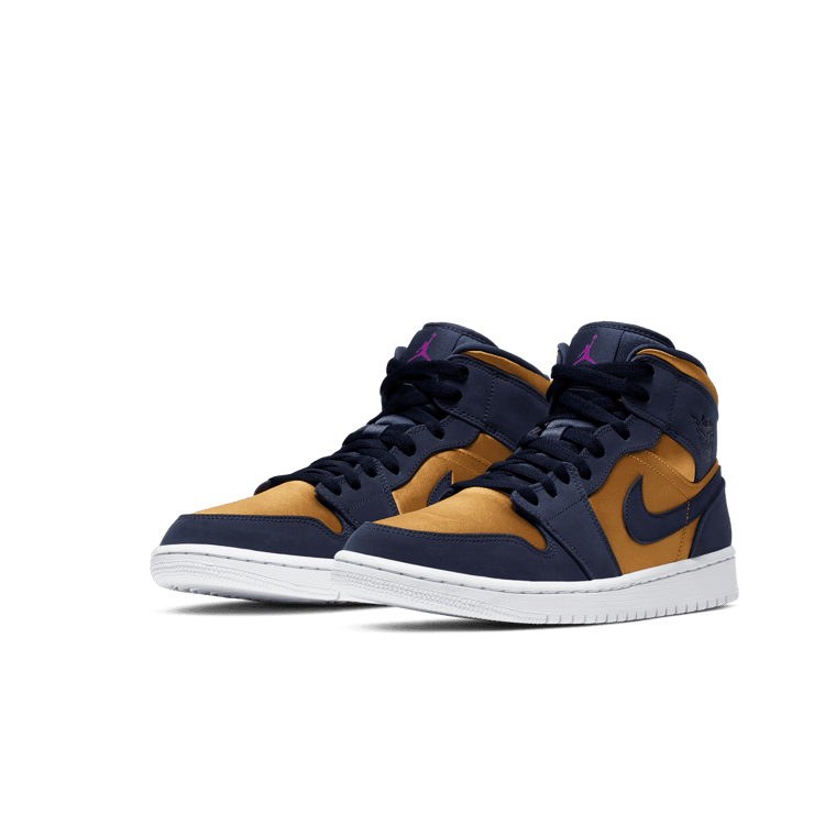 Jordan 1 Mid Obsidian Desert Ochre Angle 2