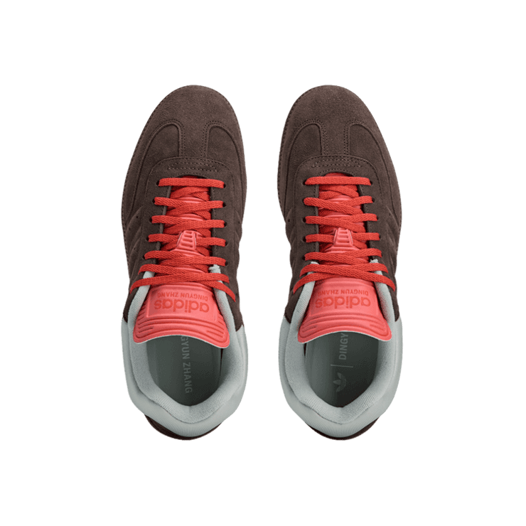 adidas Samba Dingyun Zhang Brown Oxide Angle 0