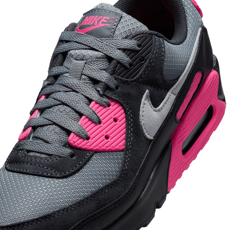Nike Air Max 90 Wolf Grey Hyper Pink Angle 5