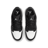 Air Jordan 1 Low Black Summit White (GS) Angle 2