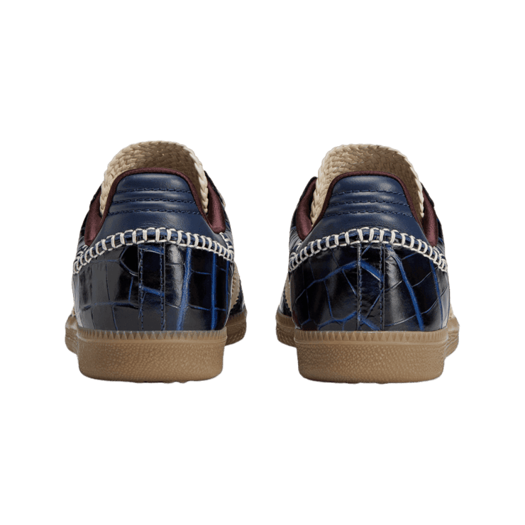 adidas Samba Wales Bonner Croc Navy Angle 4