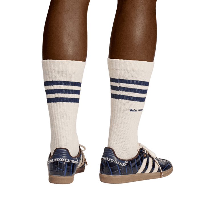 adidas Samba Wales Bonner Croc Navy Angle 6