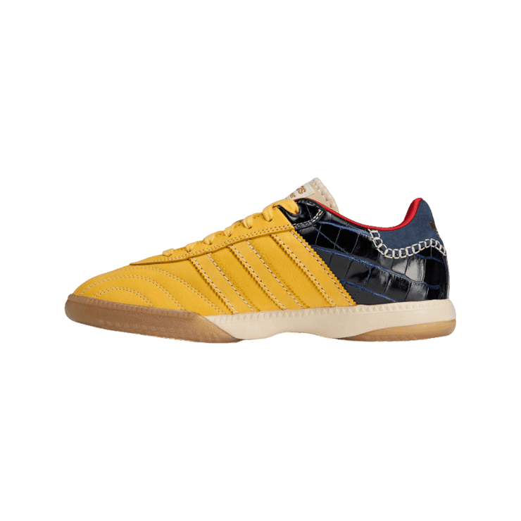 adidas Samba Millennium Wales Bonner Yellow Navy Angle 0