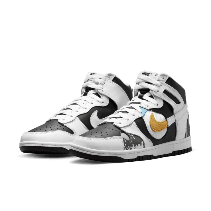 Nike Dunk High See-Thru Reverse Panda Angle 2