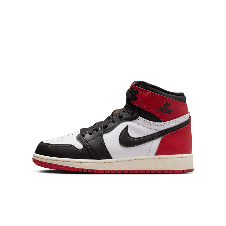 Air Jordan 1 Retro High OG Black Toe Reimagined (GS) Angle 0