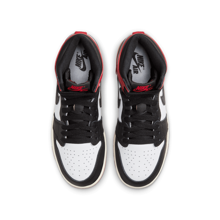 Air Jordan Retro High OG Black Toe Reimagined (GS) FD1437-106