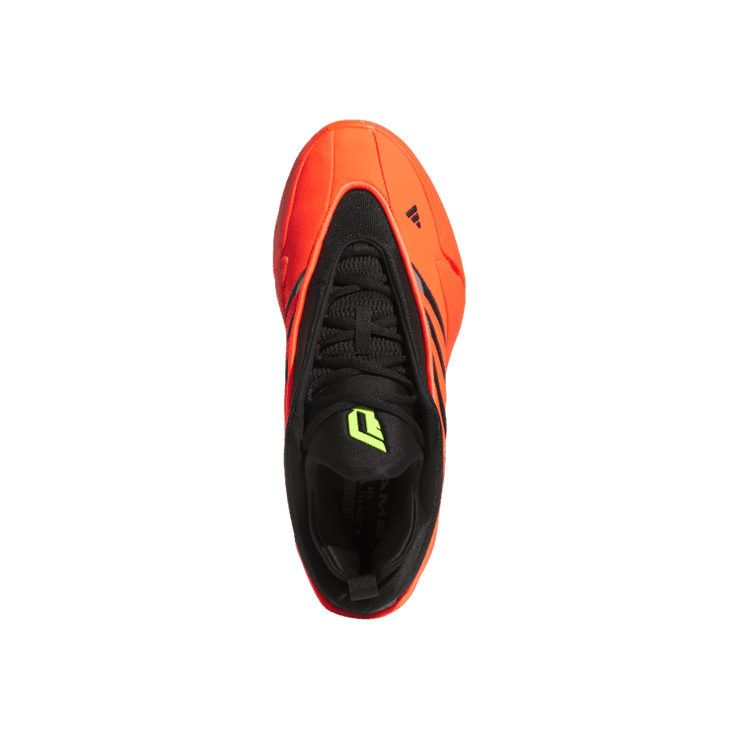 adidas Dame 9 Solar Red Angle 0