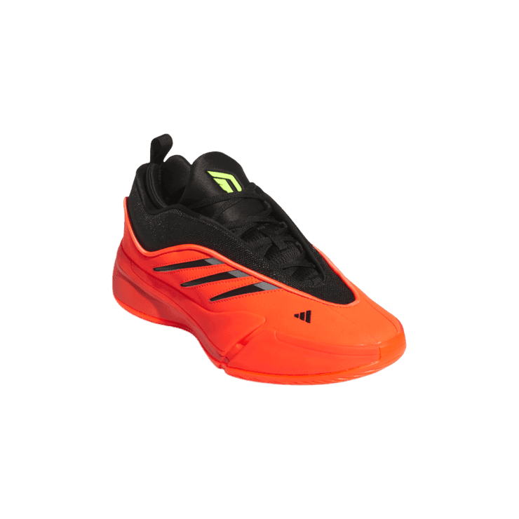adidas Dame 9 Solar Red Angle 2