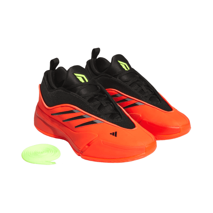 adidas Dame 9 Solar Red Angle 5