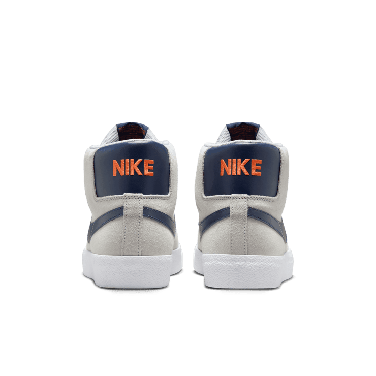 Nike SB Zoom Blazer Mid SB 'Wolf Grey Midnight Navy' Angle 3