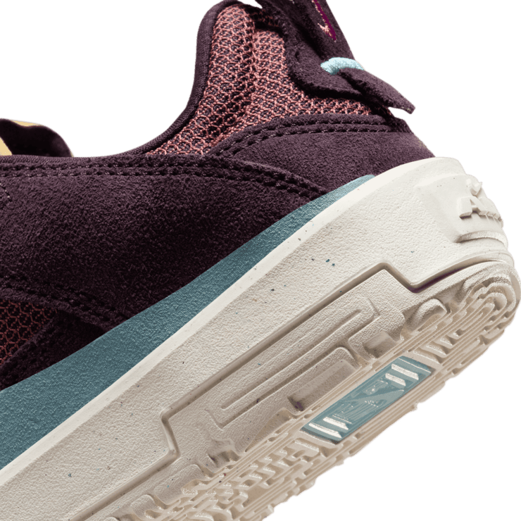 Nike SB Day One SB 'Burgundy Ash Denim Turquoise' (GS) Angle 5