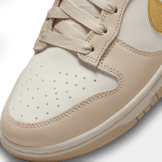 Nike Dunk Low Phantom Metallic Gold (W) Angle 5