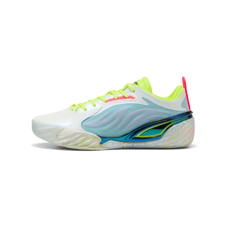 Puma All-Pro Nitro Elite White Multi-Color Angle 1