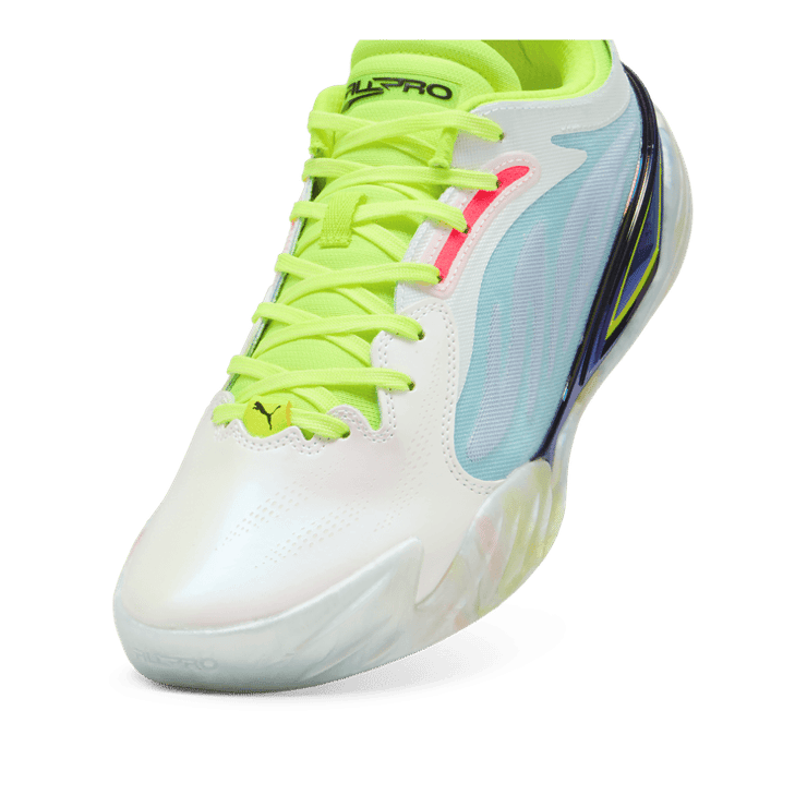 Puma All-Pro Nitro Elite White Multi-Color Angle 2