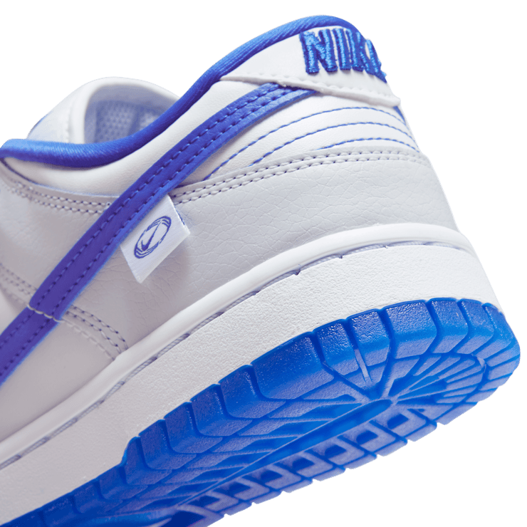 Nike Dunk Low Reflective White Game Royal Angle 5