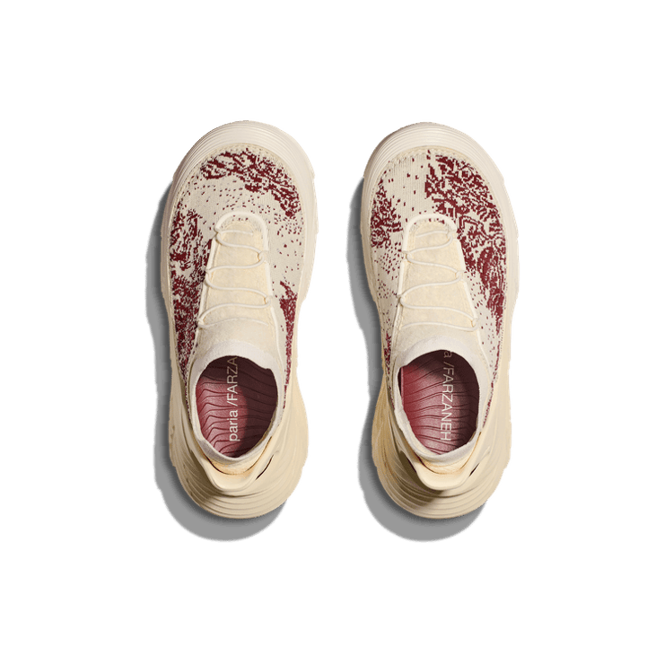 Hoka Restore TC Chukka paria /FARZANEH Cream Angle 0